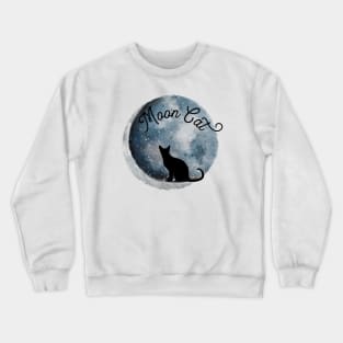 Moon Cat Crewneck Sweatshirt